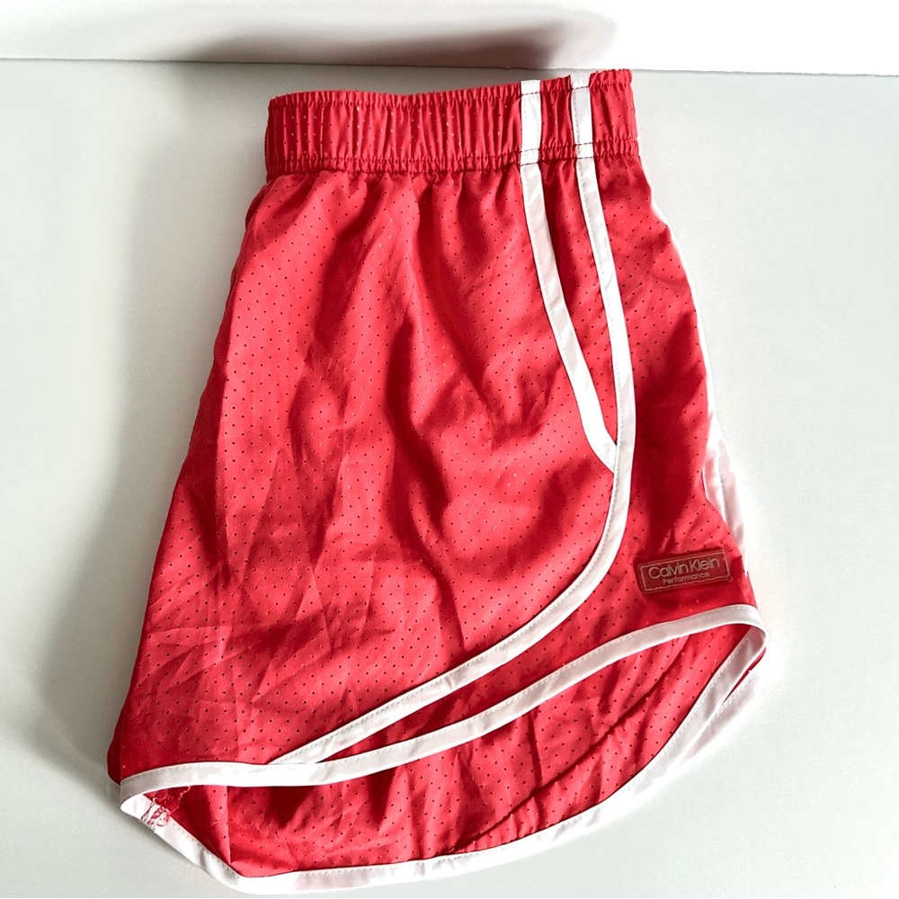 🌸NWT Calvin Klein Women’s Performance Mesh Running Shorts. Small. Light … - Picture 9 of 15